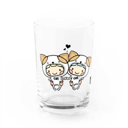 可愛い女の子 Water Glass
