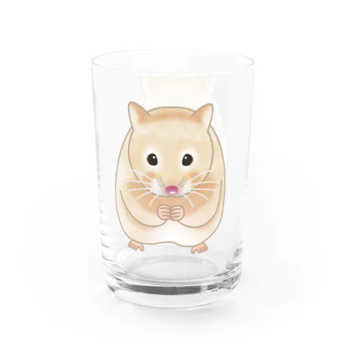 我が家の動物　ハムスター Water Glass