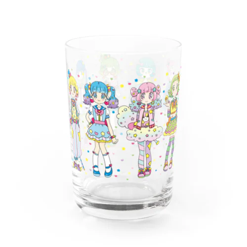 fashion girls Water Glass