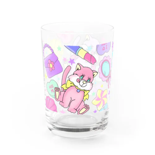 おしゃれ猫グラス Water Glass