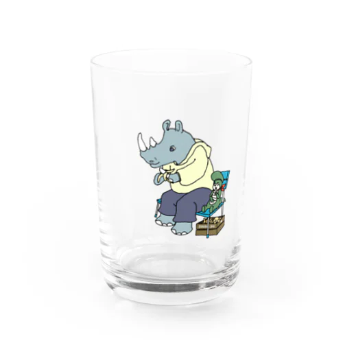 サイとテンカズー Water Glass