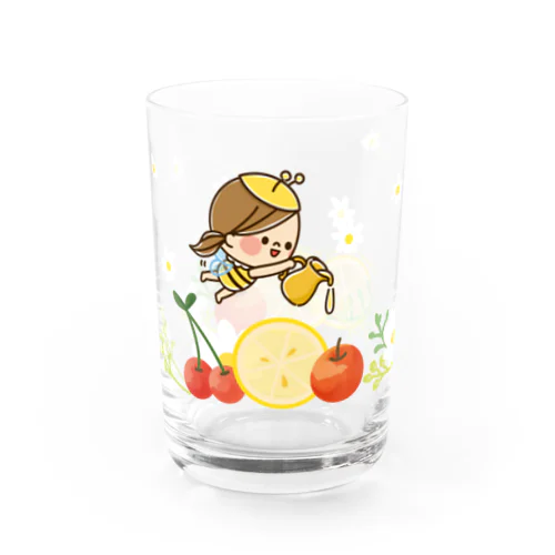 かわいい主婦の1日 ミツバチ主婦 Water Glass