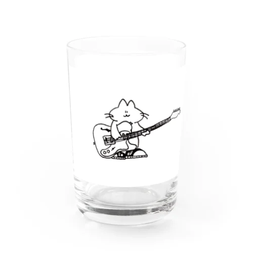 No.７ もち子と君のギターグラス　 Water Glass