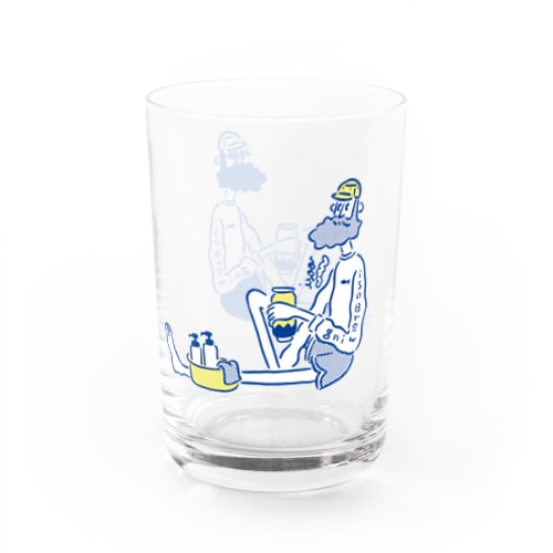 びーると銭湯。 Water Glass