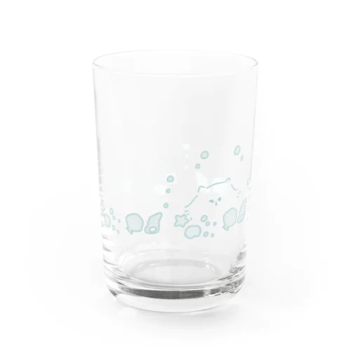 貝殻ねこ Water Glass