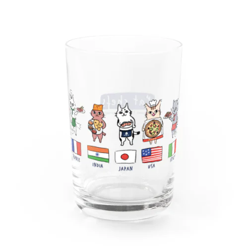 世界の猫シェフたち Water Glass