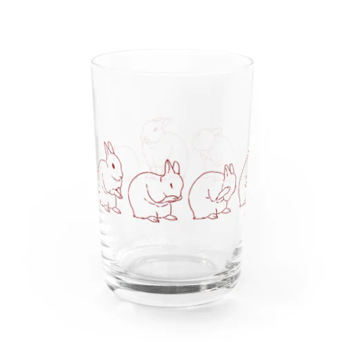 くしくしうさぎ Water Glass