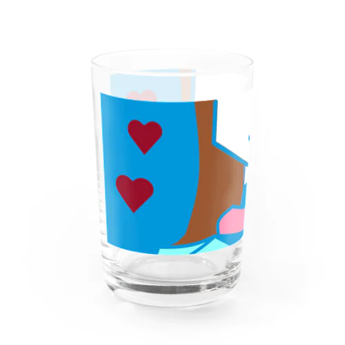 スカーフ似合う？ Water Glass