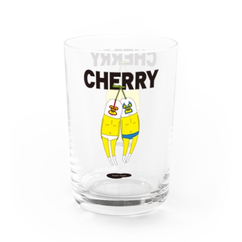 スーパーブス cherry Water Glass