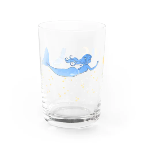 人魚ちゃんグラス（深海） Water Glass