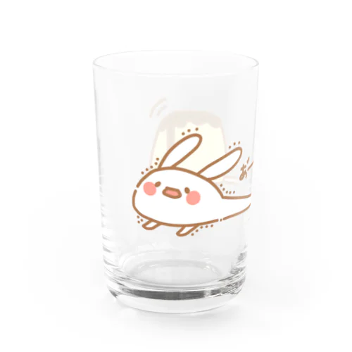 【ぷりん】うさぎさん。 Water Glass