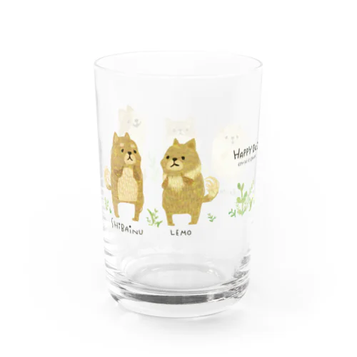 HAPPY DOG Water Glass