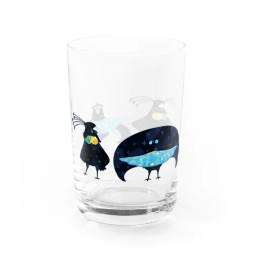 フウチョウコンビ Water Glass