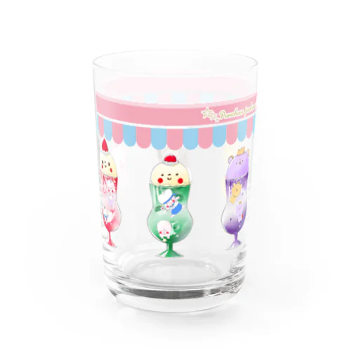 くりーむしょだメニューグラス Water Glass