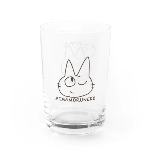 【改】人間をみまもるねこ(飼い主自慢 Water Glass