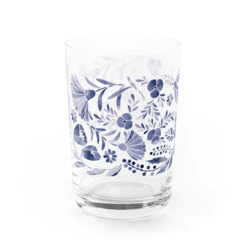 花柄 Water Glass