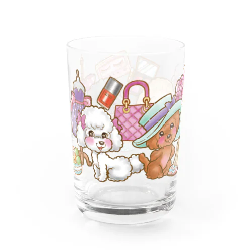 パリモードトイプーちゃん Water Glass