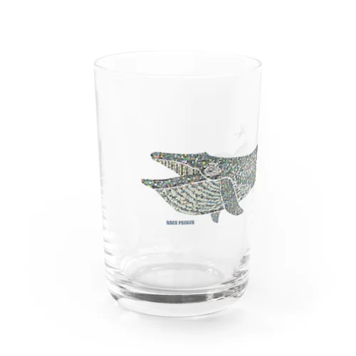 タイルのナガスクジラ Water Glass