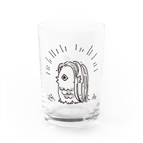アマビエちゃん Water Glass