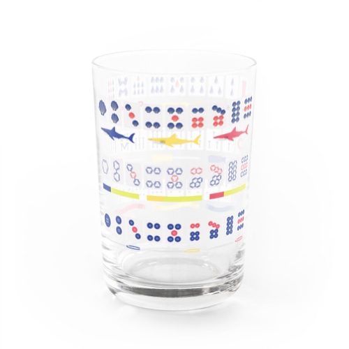 tile style Water Glass