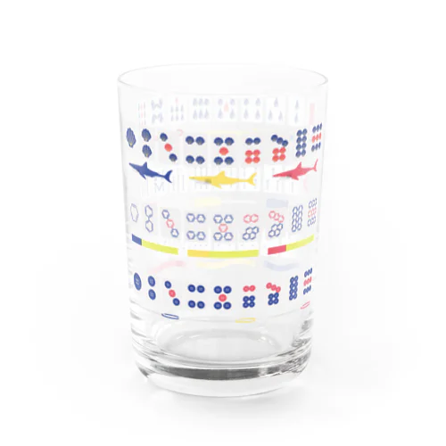 tile style Water Glass