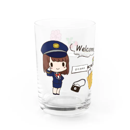 思川結 グラフアート風グラス Water Glass