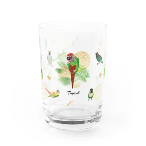 ウロコインコグラス Water Glass