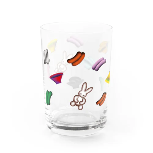 Lucky Rabbits Water Glass