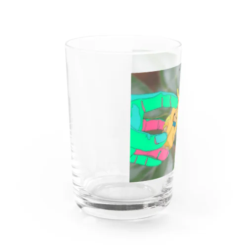 どないしよう Water Glass