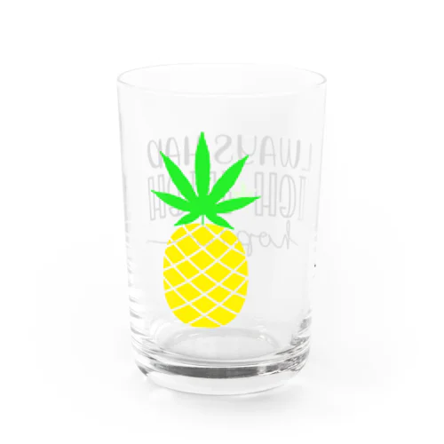 Organic Leaf Pineapple 🍍 Water Glass