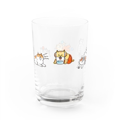 ねこらしいにゃんすけ Water Glass