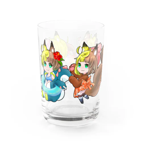 春夏秋冬ちたぷ Water Glass