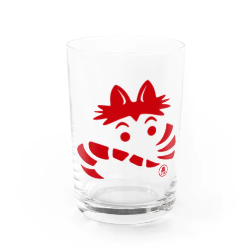 あきにゃんGlass_RED グラス