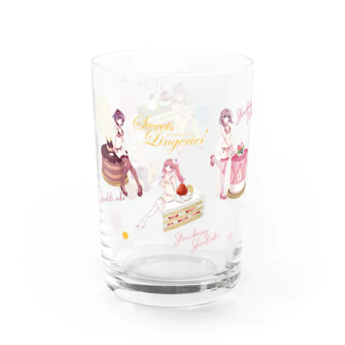 Sweets Lingerie Glass "SWEETS PARTY" Water Glass
