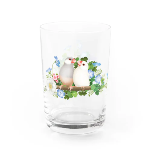 花文鳥クラシック Water Glass