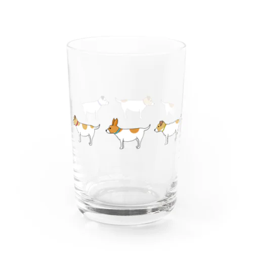 ジャックラッセルテリアのトトwithフレンズ2 Water Glass