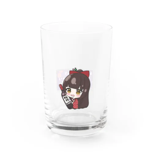 よだれ桃桜グラス Water Glass