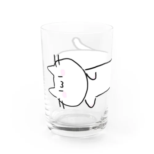 のびるねこ Water Glass