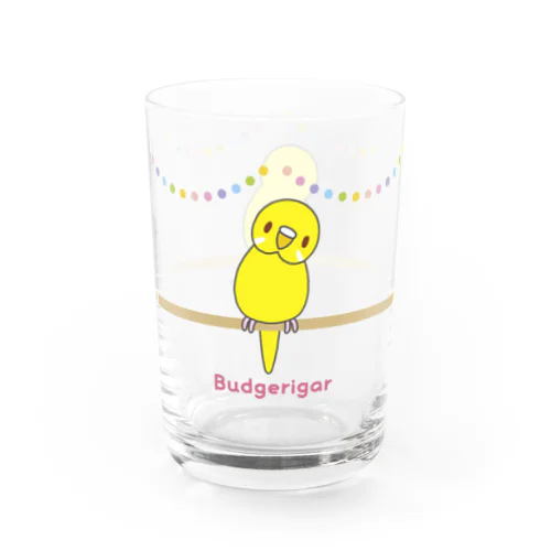 ルチノー女の子＊セキセイインコ＊ Water Glass