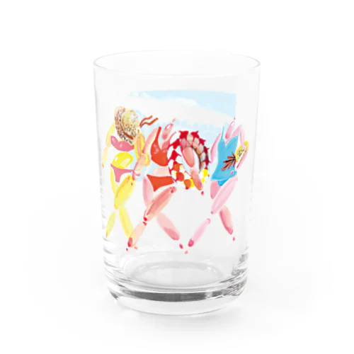 Prpr girl Water Glass