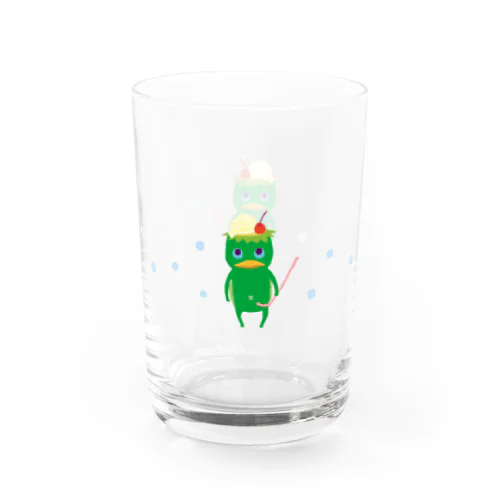 おばけグラス＜クリームソーダになりたい河童＞ Water Glass