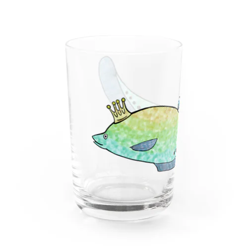 ふわふわクラウンナイフフィッシュ Water Glass