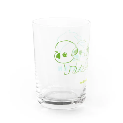 突然のコテン Water Glass