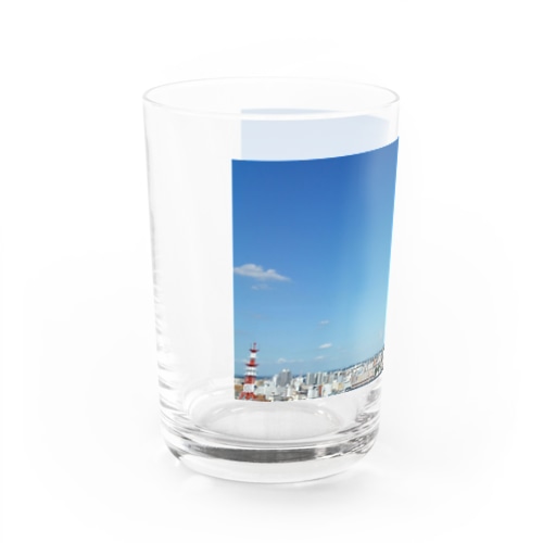 宇都宮の空 Water Glass
