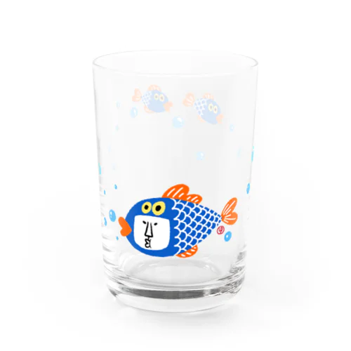 Puyo puyo-Blue Water Glass