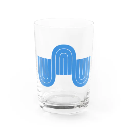 Uの集合体_青 Water Glass