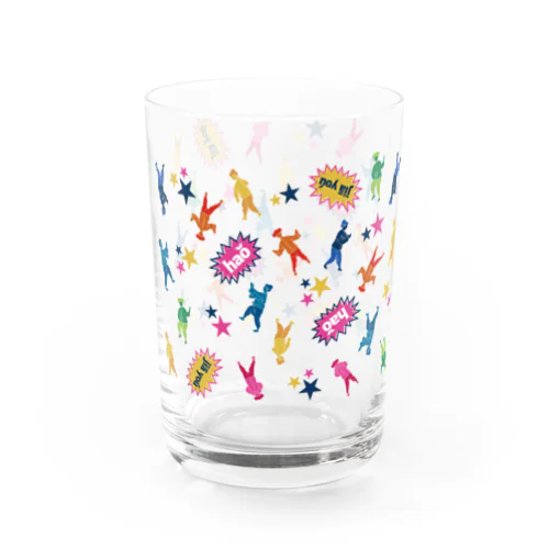 【横】ランダムPOP功夫ガール  Water Glass