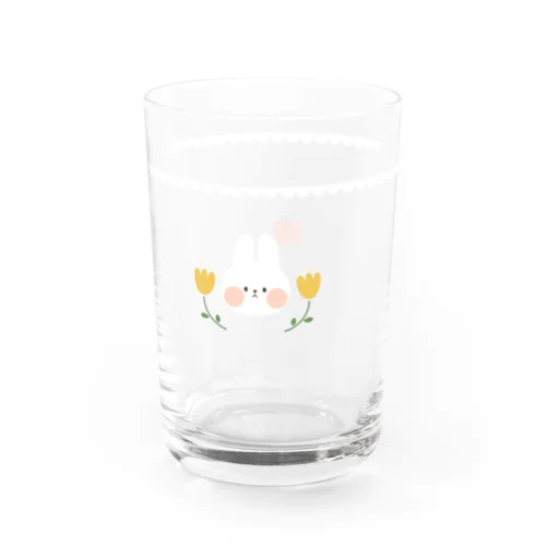 うさちゃん。 Water Glass