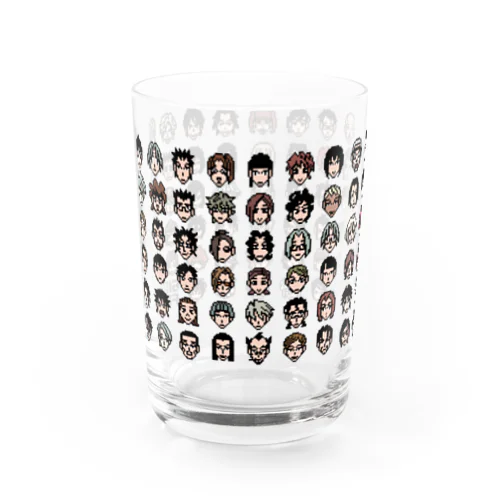 少女ファイトオールキャラドットグラス Water Glass