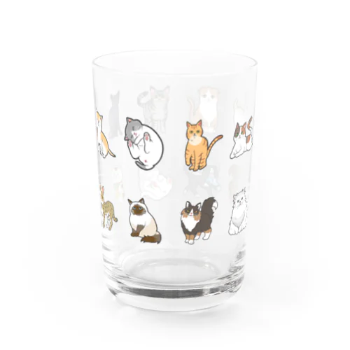 ねこシリーズ Water Glass